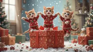 Christmas cats dance - New year 2025 dance song
