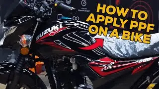 How to apply PPF on a bike | MRM Car Detailing