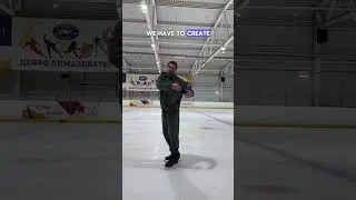 I almost killed myself doing a single Axel  #figureskating #skating