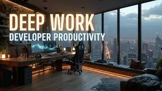 Deep Work Coding Deep Focus | Ultimate Developer Productivity & Tech Workflow Programming