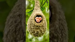 Smartest Bird 🐦 In The World | #PendulineTit #shorts #facts #niteshsaga #birds #nest