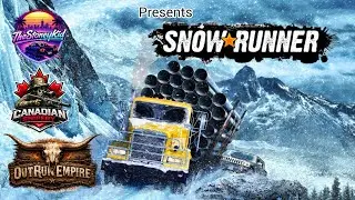 SnowRunner Heavy Cargo Rocket Haul | Co-Op Trucking Gameplay