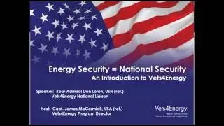Vets4Energy:  Energy Security = National Security