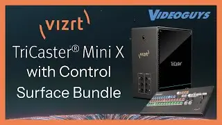 TriCaster Mini X Bundle: Compact 4K Live Switcher & Streamer Under $10K