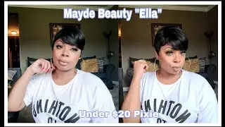Экономная пятница | Синтетический парик Mayde Beauty &mdash; ELLA | Парик пикси до 20 долларов | AllThings NikkiNicole
