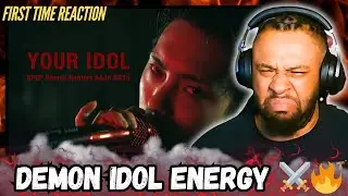 “YOUR IDOL” by JUNHEE (SAJA BOYS Cover) REACTION | Demon-Slayer IDOL MODE 🐯⚔️