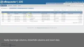 eRequester Hands On: Customize Your eRequester View