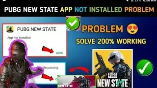 Pubg new state app not installed problem fixed 👍 | how to solve installing error fix