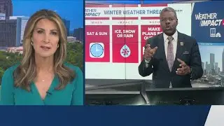 Latest on winter storm threat for this weekend in Georgia, Southeast
