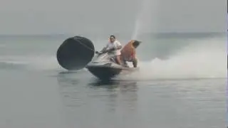 High Speed Jet Ski Tube Crash - Hilarious !!!