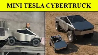 MINI TESLA CYBERTRUCK BUILD &ndash; SUPERCAR REPLICA