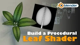 How to create a Procedural Leaf Shader in Blender
