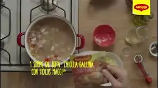 Sopa de Gallina y Habichuelas Blancas - Maggi RD