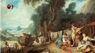 Франсуа Буше. Отдых фермеров.