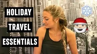 Winter Travel Essentials for the Holiday's 2016!