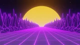 Synthwave Visual Journey (Blender + After Effects)