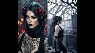 Goth Spring Filter Duet mask tiktok trend