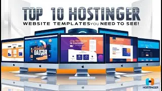 Top 10 Hostinger Website Templates You Need to See!