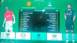 PS3 eFootball 2024 Bitbox Patch 23/24 Manchester United vs Crystal Palace