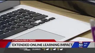 Mental health impact of extended e-learning