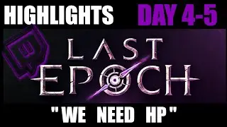 Last Epoch 1.0 Day 4+5 Twitch Clip Highlights - Rip, Crafting, Legendary - BEST MOMENTS