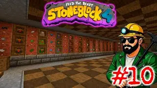 STONEBLOCK IV #10 - Gas Burning Generator e Nether Star Chicken!
