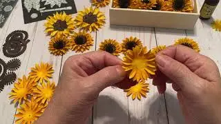 Sunflower Tutorial for Fall Projects