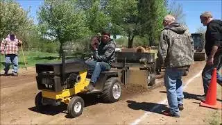 Garden tractor pulling kohler k341 16hp 4000rpm
