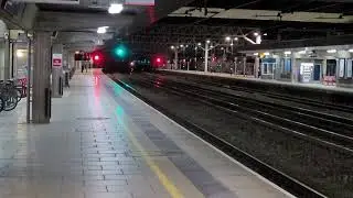 4S49 - DB90's - Malcolm (90024) running North solo 74 mins late through Stafford - 90026 failed ??