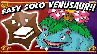 EASY SOLO the 7 star Venusaur Tera raid!!
