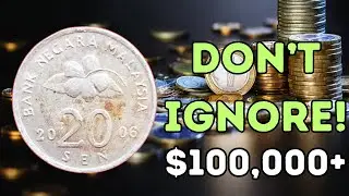 2006 Malaysia 20 Sen Old Coin Value | Rare Coin Worth Thousands? | Coin Spyder