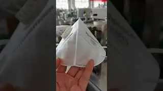 N95 Folding Mask Machine with Automatic Breathing Valve Welding