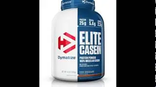 Dymatize Elite 100% Micellar Casein Slow Absorbing Protein, Rich Chocolate, 4 lbs