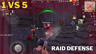I defend my base against clan in Ace Championship | last island of survival gameplay #rust #lios