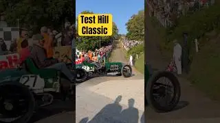 Old French Car takes on the test hill at Brooklands museum! #car #french #fun #family #power