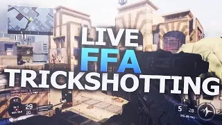 LIVE FFA TRICKSHOTTING!!! (BO3)