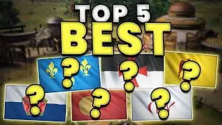 Top 5 BEST Civilizations in AoE4 (Platinum & Below)