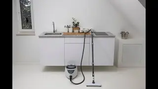 LUX ECOLUX NEO STEAM CLEANER - HOW TO CLEAN STICKY & GREASY KITCHEN CABINET?
