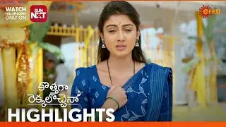 Kothaga Rekkalochenna - Highlights of the day | Watch full EP only Sun NXT| 28 Jan 2026 | Gemini TV