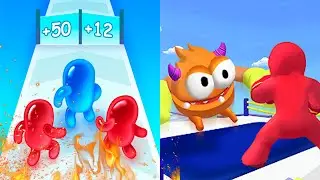Merge Giant Blob Join Clash | Giant Blob Clash - Gameplay Walkthrough Max Levels (Part 1)