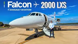 Voamos o FALCON 2000 - TUDO sobre o AVIÃO francês que é um grande SUCESSO mundial