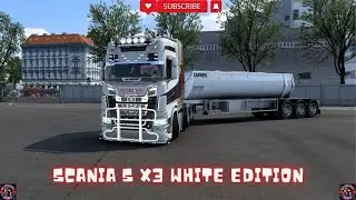 Download EURO TRUCK SIMULATOR 2 1.45-SCANIA S X3 White Edition