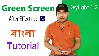 Green Screen After Effects | Keylight 1.2 Tutorial