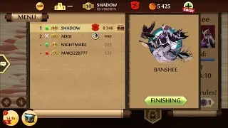 Shadow fight 2- Underworld ||Halloween special event boss Banshee; 1st place raid||