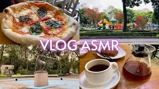 Un paseo en CDMX: Pizza, Parque de los Venados y Café | VLOG ASMR🍕🌳☕️🇲🇽
