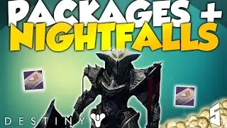 Destiny: Opening Vanguard Packages + Nightfall Rewards! (LUCK?!)