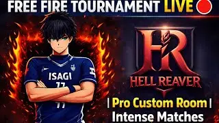 🔥 FREE FIRE TOURNAMENT LIVE by HLR ESPORTS 🔥