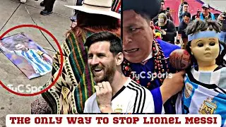 Peru is Using Black Magic To Stop Lionel Messi🙄