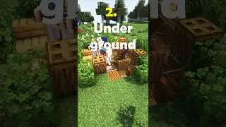 3 Easy Starter Bases for minecraft || 1.19 survival