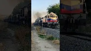 DE 33001 & DE 33043 Double Lokomotif #tcdd #train #tren  #railway #railroad #rail #trem #shorts